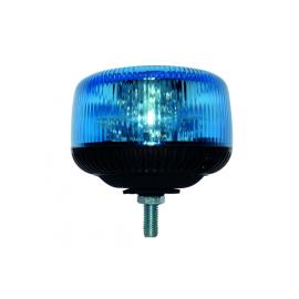 Gyrophare rotatif bleu LED SATELIGHT (fixation par boulon central)
